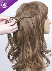 �݂��݃n�[�t�A�b�v�X�^�C���̃A�����W�菇�C