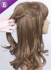 �݂��݃n�[�t�A�b�v�X�^�C���̃A�����W�菇�D