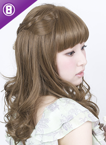 �݂��݃n�[�t�A�b�v�X�^�C���̃A�����W�菇�G