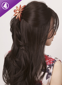 ���߂ȃn�[�t�A�b�v�X�^�C���̃A�����W�菇�C